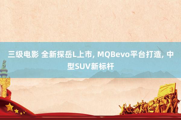 三级电影 全新探岳L上市， MQBevo平台打造， 中型SUV新标杆